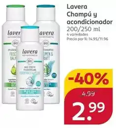 Rossmann Bio - champú y acondicionador oferta