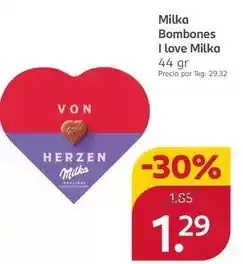 Rossmann Milka - bombones i love oferta