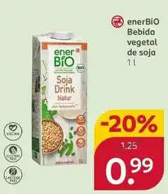Rossmann Bio - bebida vegetal de soja oferta