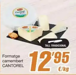 SPAR Fragadis Cantorel - formatge camembert oferta