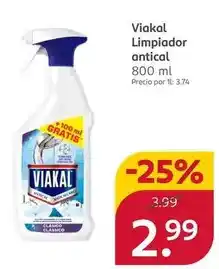 Rossmann Viakal - limpiador antical oferta
