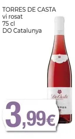 Keisy TORRES DE CASTA vi rosat DO Catalunya oferta