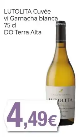 Keisy LUTOLITA Cuvée vi Garnacha blanca oferta