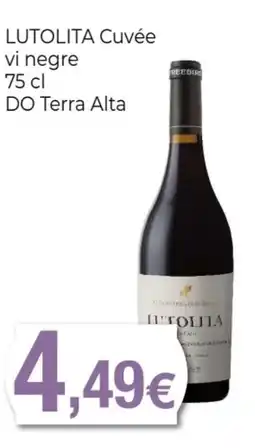 Keisy LUTOLITA Cuvée vi negre DO Terra Alta oferta