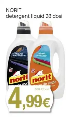 Keisy NORIT detergent líquid 28 dosi oferta