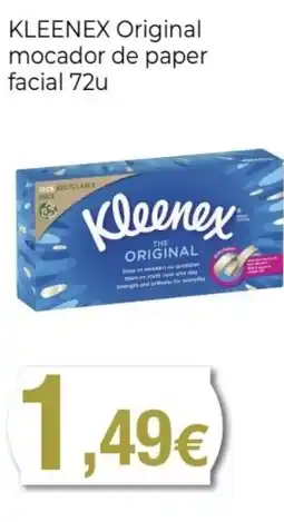 Keisy KLEENEX Original mocador de paper facial 72u oferta