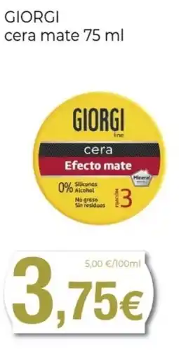 Keisy GIORGI cera mate oferta