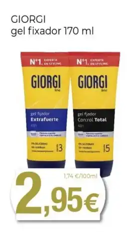 Keisy GIORGI gel fixador oferta