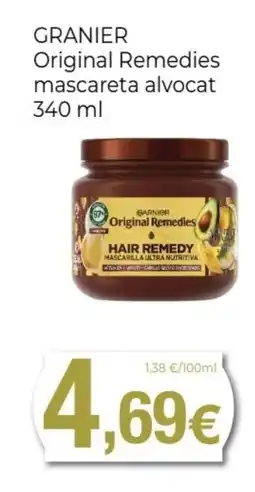 Keisy GRANIER Original Remedies mascareta alvocat oferta