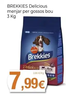 Keisy BREKKIES Delicious menjar per gossos bou oferta