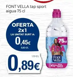 Keisy FONT VELLA tap sport aigua oferta