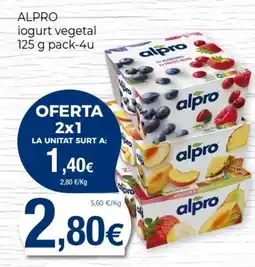 Keisy ALPRO iogurt vegetal oferta