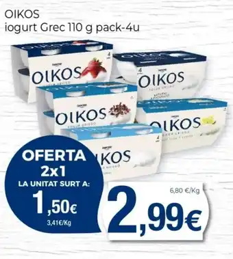 Keisy OIKOS iogurt Grec oferta