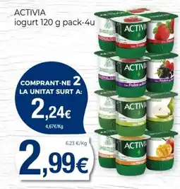 Keisy ACTIVIA iogurt oferta