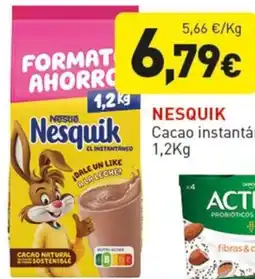 Hiperber NESQUIK Cacao instantáneo oferta