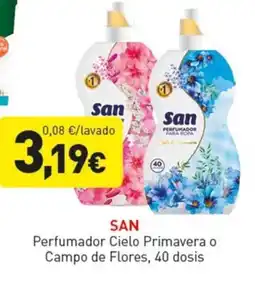 Hiperber SAN Perfumador Cielo Primavera o Campo de Flores, 40 dosis oferta