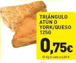 Hiperber Triángulo atún o york/queso oferta