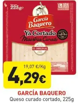 Hiperber GARCÍA BAQUERO Queso curado cortado oferta