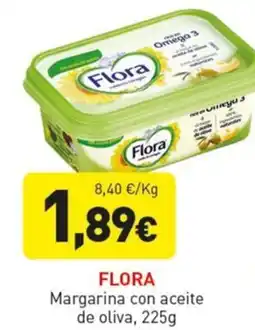 Hiperber FLORA Margarina con aceite de oliva oferta