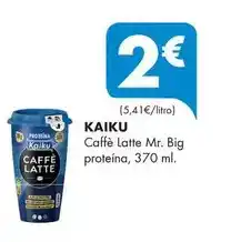 Supermercados Lupa Kaiku - caffè latte mr. big proteína oferta