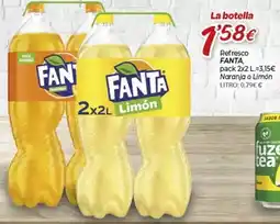 Alsara Supermercados Fanta - refresco naranja o limon oferta