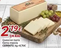 Alsara Supermercados Cerrato - queso en barra tierno mezcla oferta