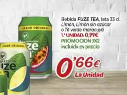 Alsara Supermercados Fuze tea - bebida oferta