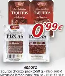 Alsara Supermercados Arroyo - taquitos chorizo oferta