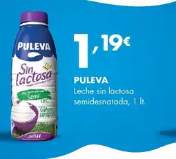 Supermercados Lupa PULEVA Leche sin lactosa semidesnatada oferta
