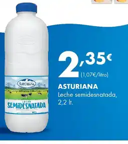 Supermercados Lupa ASTURIANA Leche semidesnatada oferta