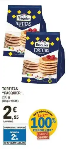E.Leclerc PASQUIER Tortitas oferta