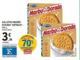 E.Leclerc ARTIACH Galletas marbú dorada oferta