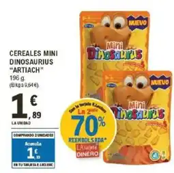 E.Leclerc ARTIACH Cereales mini dinosaurius oferta
