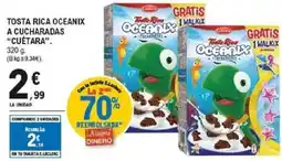 E.Leclerc CUÉTARA Tosta rica oceanix a cucharadas oferta