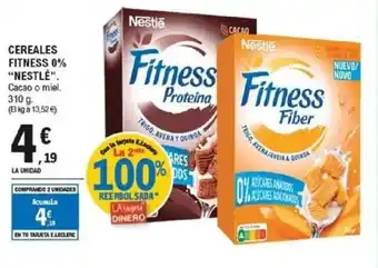 E.Leclerc NESTLÉ Cereales fitness 0% oferta