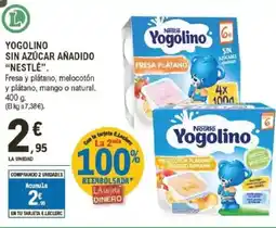E.Leclerc NESTLÉ Yogolino sin azúcar añadido oferta