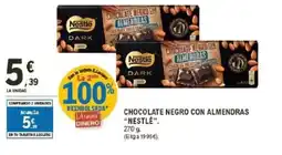 E.Leclerc NESTLÉ Chocolate negro con almendras oferta