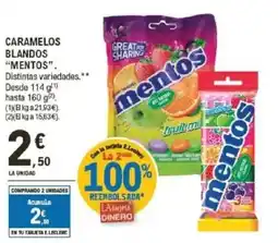 E.Leclerc MENTOS Caramelos blandos oferta
