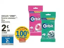 E.Leclerc ORBIT Chicles oferta