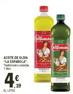 E.Leclerc LA ESPAÑOLA Aceite de oliva oferta