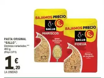E.Leclerc GALLO Pasta original oferta