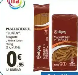 E.Leclerc IFA ELIGES Pasta integral oferta