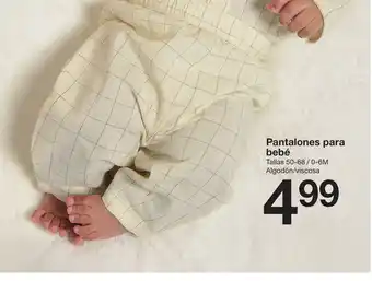 Pantalones para bebé