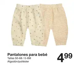 Zeeman Pantalones para bebé oferta