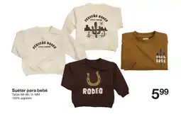 Zeeman Suéter para bebé oferta