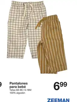 Zeeman Pantalones para bebé oferta