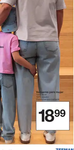 Zeeman Vaqueros para mujer oferta