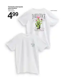 Zeeman Camiseta estampada para hombre oferta