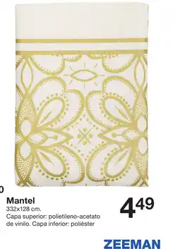 Zeeman Mantel oferta
