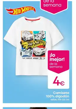Pepco HOT WHEELS Camiseta 100% algodón oferta